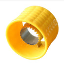 Corn Planer Thresher Stainless Steel Cooking Tool(Yellow)