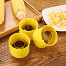 Corn Planer Thresher Stainless Steel Cooking Tool(Yellow)