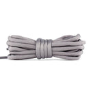 5 Pairs Bold Round Sneakers Casual Shoes Rope, Length:160cm(Grey)