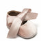 Baby Girl Bow Lace Up PU Leather Princess First Walkers Shoes(Apricot)