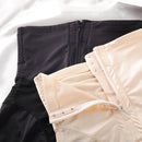 Postpartum High Waist Ventilation Breasted Zip Hip Lift Belly Pants Daily Stomach Shaping without Slimming Belted Panties, Size:M(Black)