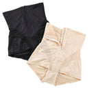 Postpartum High Waist Ventilation Breasted Zip Hip Lift Belly Pants Daily Stomach Shaping without Slimming Belted Panties, Size:M(Black)