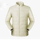 Men/Women Warm Breathable Windproof Waterproof Hiking Ski Suit Outdoor Jacket, Size:M(Turmeric)