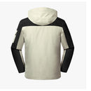 Men/Women Warm Breathable Windproof Waterproof Hiking Ski Suit Outdoor Jacket, Size:M(Ivory White)