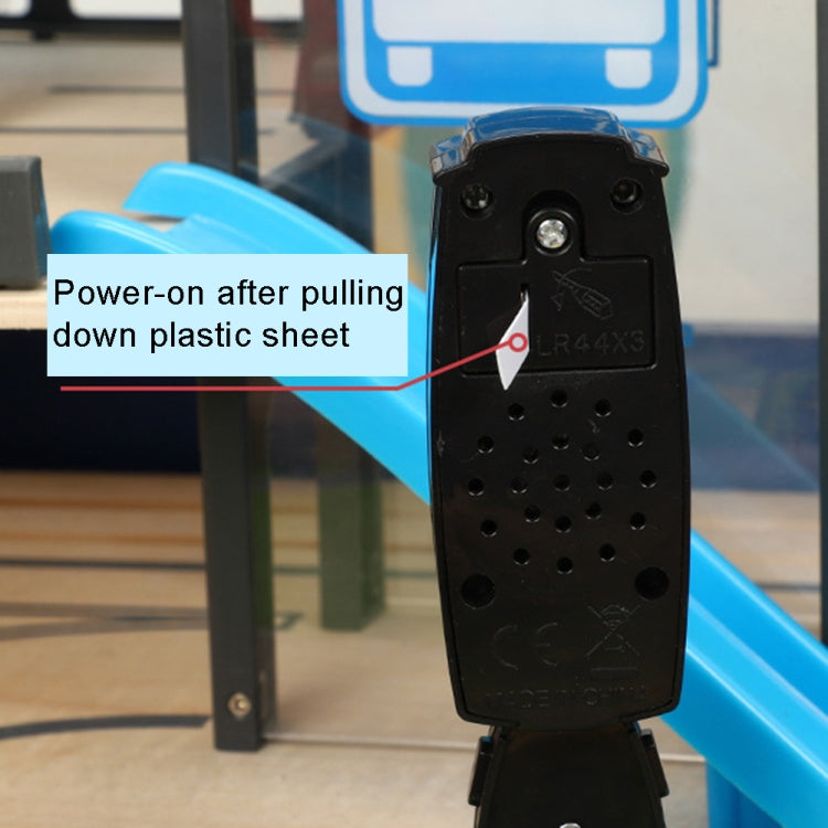 Electric Light and Music Can Switch Children Traffic Lights Traffic Lights Toy Model(Black)