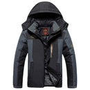 Winter Fleece Military Jackets Men Windproof Waterproof Outwear Parka Windbreaker Warm Coat, Size:XL(Black)
