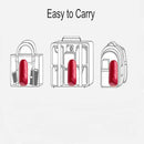 Casual Ultra Light White Duck Down Jacket Women Autumn Winter Warm Coat Hooded Parka, Size:L(Red)