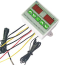 ST3012 Microcomputer Intelligent Temperature Controller Dual Temperature Dual Control Electronic Temperature Controller, Voltage:12V