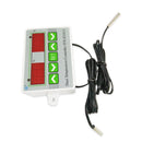 ST3012 Microcomputer Intelligent Temperature Controller Dual Temperature Dual Control Electronic Temperature Controller, Voltage:12V