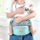 Waist belt Baby Carrier Waist Stool Walkers Baby Sling Hold Waist Belt Backpack(Pink)