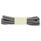 Reflective Shoe laces Round Sneakers ShoeLaces Kids Adult Outdoor Sports Shoelaces, Length:100cm(Light Grey)