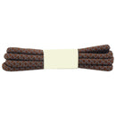 Reflective Shoe laces Round Sneakers ShoeLaces Kids Adult Outdoor Sports Shoelaces, Length:120cm(Brown)