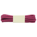 Reflective Shoe laces Round Sneakers ShoeLaces Kids Adult Outdoor Sports Shoelaces, Length:120cm(Rose Red)