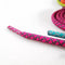 Reflective Shoe laces Round Sneakers ShoeLaces Kids Adult Outdoor Sports Shoelaces, Length:120cm(Black)
