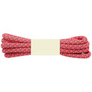 Reflective Shoe laces Round Sneakers ShoeLaces Kids Adult Outdoor Sports Shoelaces, Length:120cm(Orange Red)