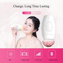 Professional Permanent 600000 Flash IPL Painless Laser Hair Removal Equipment, Specification:EU Plug(Pink)