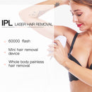 Professional Permanent 600000 Flash IPL Painless Laser Hair Removal Equipment, Specification:AU Plug(Pink)