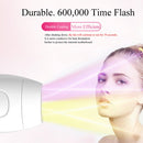 Professional Permanent 600000 Flash IPL Painless Laser Hair Removal Equipment, Specification:AU Plug(Pink)