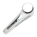 Double-head Ultrasonic Beauty Instrument Ion Import and Export Cleansing Instrument Multi-function Beauty Instrument, Specification:EU Plug(White)