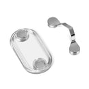 5 PCS Magnetic Glasses Holder Magnetic Brooch Number Plate Headset Glasses Clip(Colored Diamond)