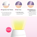600000 Flash Professional Permanent LPL Epilator Painless LCD Hair Removal Machine, Specification:AU Plug(White)