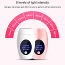 600000 Flash Professional Permanent LPL Epilator Painless LCD Hair Removal Machine, Specification:AU Plug(White)