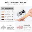 600000 Flash Professional Permanent LPL Epilator Painless LCD Hair Removal Machine, Specification:AU Plug(White)
