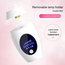 600000 Flash Professional Permanent LPL Epilator Painless LCD Hair Removal Machine, Specification:US Plug(White)