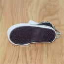2 PCS Mini Simulation Canvas Shoes Sneaker Keychain Pendant(White)