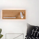 Left Wireless Wall Lamp USB 5V Charger Wall Lights Hotel Headboard Reading Lighting Spot Luminaire Lamp(Matt Black)