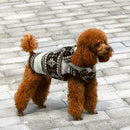 Pet Dog Christmas Costume Pet Snow Warm Coat, Size:S(Black )