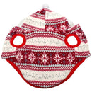 Pet Dog Christmas Costume Pet Snow Warm Coat, Size:L(Red )