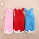 Pet Clothing Dog Pink Tender Bunny Ears Clothes, Size:XS(Red)