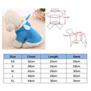 Pet Clothing Dog Pink Tender Bunny Ears Clothes, Size:XS(Red)