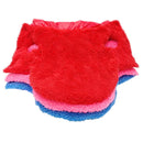 Winter Dogs Pet Cat Padded Vest Coat Puppy Warm Jackets Clothes, Size:L(Black)