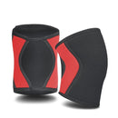 Thickened Neoprene Sports Knee Pads for Adults, SIZE:M(Black & Red)