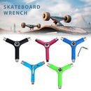 3 PCS Skateboard Repair Tool Y Shape Spanner Bearing Tool(Black)
