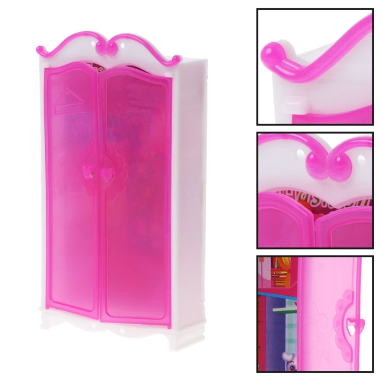 Princess Furniture Wardrobe Barbies Dolls Toys Doll House Closet Toys Accessories