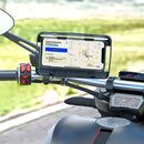 Off-road Car Sun Visor Mobile Phone Navigation Bracket, Style:Instrument Panel Hose Type