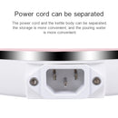 Portable Folding Silicone Intelligent Constant Temperature Travel Camping Electric Kettle, Power cord specification:EU Plug(White)