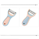 Fruit Vegetable Peeler Planer Potato Carrot Kitchen Tool(Blue)