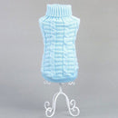 High-elastic Solid Color Dog Sweater Teddy Dog Clothes, Size:M(Blue)