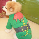 Christmas Pet Holiday Costume Dog Clothes Cotton T-shirt, Size:L(Christmas Tree)