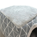Cat Nest Capsule Four Seasons Universal Closed Cat Bed, Size:XL(Gray)