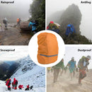 Reflective Light Waterproof Dustproof Backpack Rain Cover Portable Ultralight Shoulder Bag Protect Cover, Size:S(Orange)