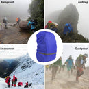 Reflective Light Waterproof Dustproof Backpack Rain Cover Portable Ultralight Shoulder Bag Protect Cover, Size:S(Blue)