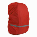 Reflective Light Waterproof Dustproof Backpack Rain Cover Portable Ultralight Shoulder Bag Protect Cover, Size:M(Red)