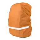 Reflective Light Waterproof Dustproof Backpack Rain Cover Portable Ultralight Shoulder Bag Protect Cover, Size:M(Orange)