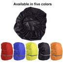 Reflective Light Waterproof Dustproof Backpack Rain Cover Portable Ultralight Shoulder Bag Protect Cover, Size:XL(Orange)