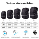Reflective Light Waterproof Dustproof Backpack Rain Cover Portable Ultralight Shoulder Bag Protect Cover, Size:XL(Orange)
